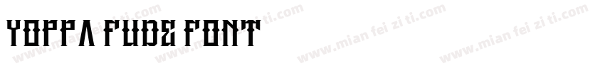 Yoppa fude font字体转换